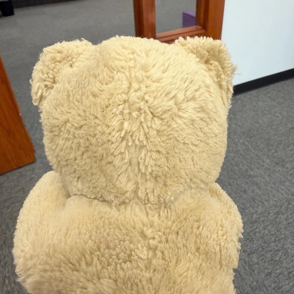 Vintage Dakin Teddy Bear 1984 Tan Plush Stuffed Animal Collectible 10 Inch